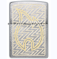 Зажигалка Zippo 200 23FPF Tread Flame Design 48789