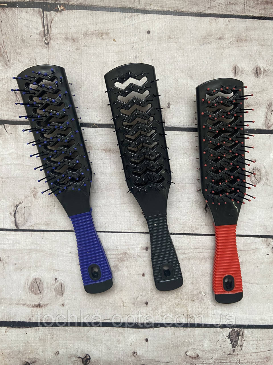 Масажний гребінець для волосся Dagg 2016 двосторонній, фото 1