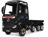 Электромобиль грузовик детский Mercedes (4 мотора 35W, 2 аккумулятора12V7AH, MP3) Bambi M 4208EBLR-2(2) Чёрный