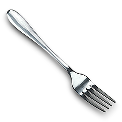 Столова вилка Супер гладь 205 мм нержавіюча сталь