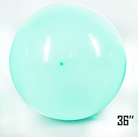 Латексна кулька Show 36"(90 см) Ice Green | Пастель зелений лід