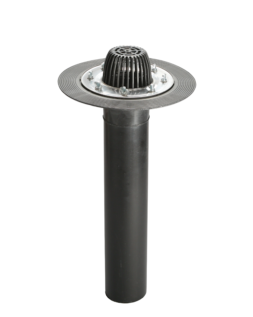 Лійка покрівельна SGT 110/600 мм з нержавіючим фланцем, фото 1