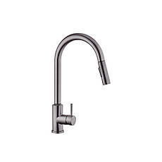 Змішувач для кухні з висувним виливом Kroner KRP Edelstahl Klassisch - PVD03916 сенсорний