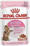 Royal Canin KITTEN STERILISED в соусі 85 г для стерилізованих кошенят від 6 до 12 міс