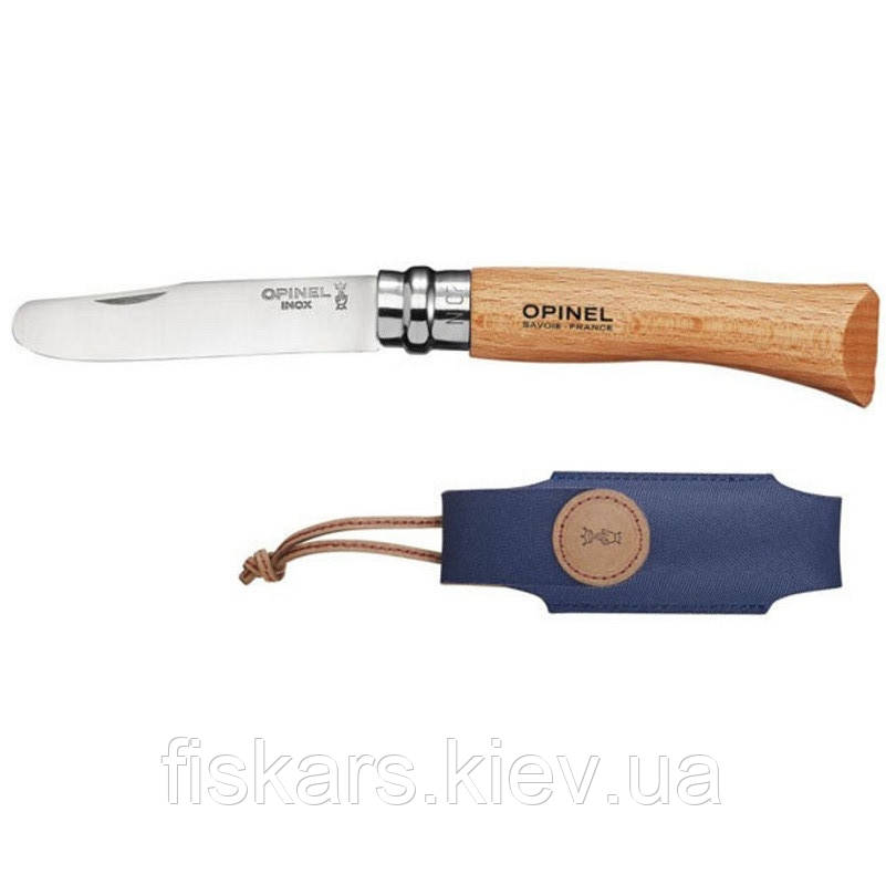 Ніж із чохлом Opinel My First Opinel Folding Knife №7 VRI Nature (002400)