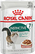 Royal Canin Instinctive +7 в соусі 85г*12шт-паучи для кішок старше 7 років