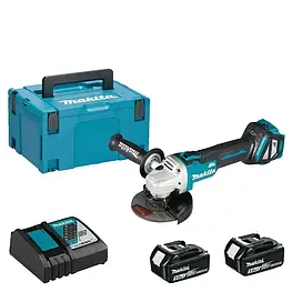 Makita DGA511RTJ Акумуляторна болгарка комплект