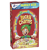 Lucky Charms Family Size хлопья с маршмэллоу без глютена 527 г