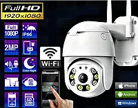 Камера видеонаблюдения уличная A8 Wi-Fi ptz camera 1080p app ICSEE 2MP (RD-003)