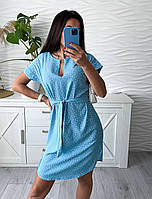 Романтическое платье в горошек для особых моментов. Размер: M(44-46) L(46-48) XL(48-50) XXL(50-52)
