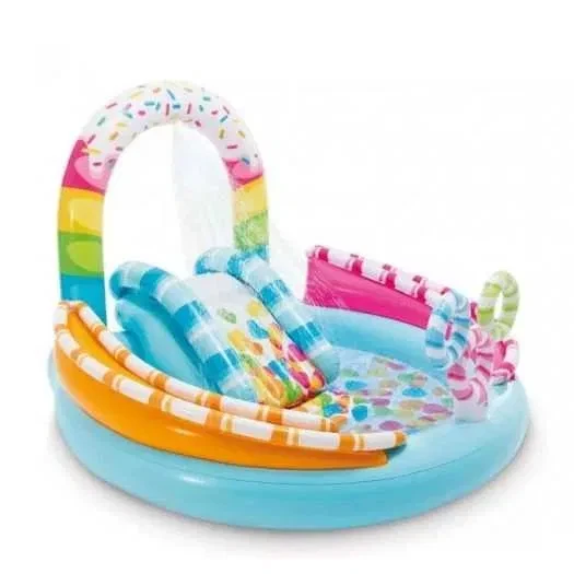 Ігровий центр Intex 57144 Цукеркові веселощі 170х168х122 см 165 л