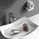 Органайзер тримач для зубної щітки 2 чашки TOOTHBRUSH HOLDER XL-717, фото 4