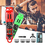 Машинка для стриження волосся HAIR CUTTER LY-452 прозора акумуляторна, фото 3