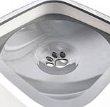 Поїлка — непроливайка BOWL 1.5 л для води для котів і собак проти бризок хатніх тварин, фото 6
