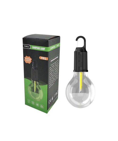 Світлодіодна лампочка для кемпінгу з акумулятором від USB, BL-T01