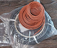 Дріт 2,5 мм² +400°C та оболочка скловолокно +500°C (L-1 метр) для мангалів, грилів, барбекю та ін. термостійкий, фото 3