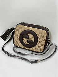 🔥 Gucci Blondie Small Shoulder Bag Brown