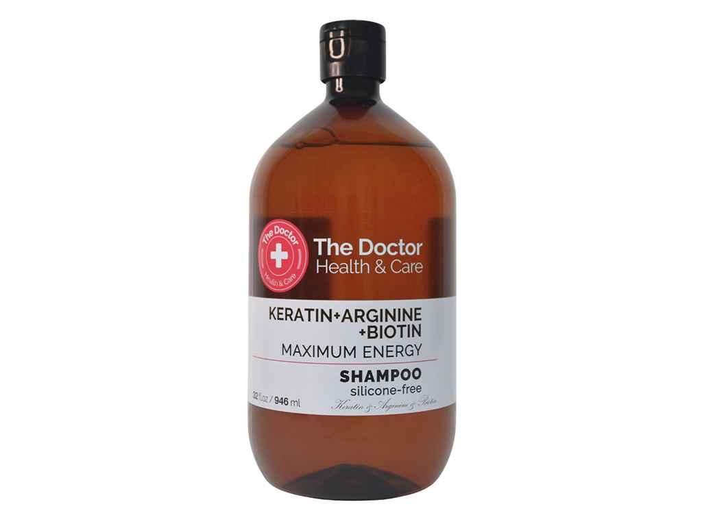 Шампунь для волосся 946мл KeratinArginineBiotin Максимум енергії ТМ Doctor HC BP