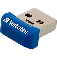 Флеш память Verbatim Store &#39;n&#39; Stay Nano 64GB Blue