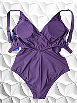 Купальник слитный  Z.Five 86823 Элия  баклажан(В НАЛИЧИИ ТОЛЬКО 46  УКР р-ры), фото 4