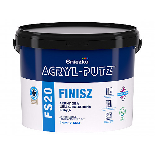 Шпакліка Акрил-путц фініш , Снежка (17 кг)