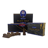 Black Gold Backflow Dhoop Cones (Чорне Золото) ,Satya, фото 2