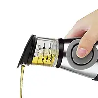 Диспенсер пляшка дозатор для рослинної олії, оцту, молока Press Measure and Oil Dispenser 500 мл MXX