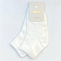 Детские хлопковые носки Arti однотонные Молочные 5-6 лет