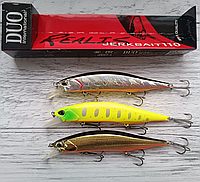 Воблер минноу REALIS JerkBait 110SP 110мм 16,2гр Набор 3шт