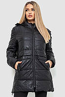 Куртка женская экокожа, цвет черный, размер XL, 244R1797