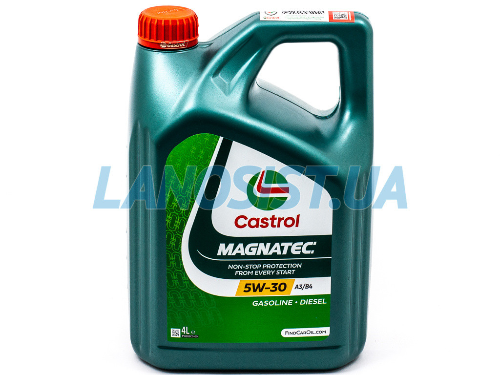 Олива моторна Castrol 5W-30 A3/B4 Magnatec 4L HLMSS53AB4X4L