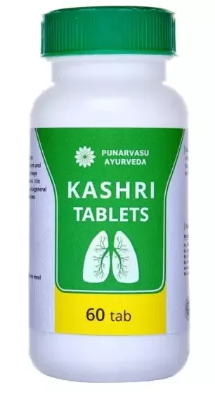 Кашрі (Kashri) 60табл. при застуді, кашлі, астмі, бронхіті «Punarvasu».