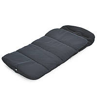 Конверт в коляску El Camino ME 1130 Footmuff Basic Black 96 х 43 см, застежки-молнии, Vse-detyam