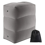 Надувна подушка для ніг пуф надувний ортопедичні подушки для ніг, фото 4