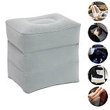 Надувна подушка для ніг пуф надувний ортопедичні подушки для ніг, фото 3