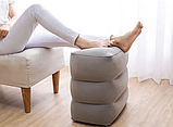 Надувна подушка для ніг пуф надувний ортопедичні подушки для ніг, фото 7