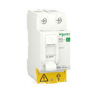 Выключатель дифференциального тока УЗО 2P 40А 100мА тип AC Schneider Electric Resi9 R9R52240
