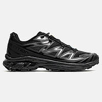 Мужские кроссовки Salomon XT-6 Black черного цвета