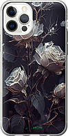 Силиконовый Чехол на iPhone 12 Pro Троянди 2