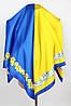 Шовкова хустка з патріотичним принтом "Жовто-блакитний прапор" 218036, фото 3