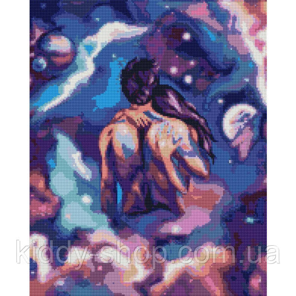Діамантова мозаїка Космічна романтика, 40х50 см, фото 1