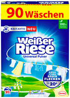 Стиральный порошок универсальный для белого и цветного белья Weisser Riese 90 стирок 4,5 кг (Германия)