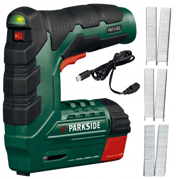 Акумуляторний степлер Parkside PAT 4 D6, фото 1