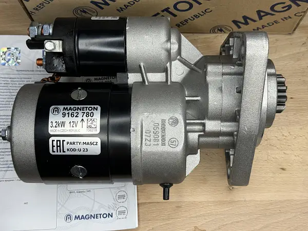Стартер на Т-40: 12В-3.2кВт Magneton (Чехія, оригінал - вага 6.5кг) 9162780