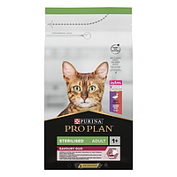 Сухой корм для котов Purina Pro Plan Sterilised Adult Savoury Duo Duck & Liver 1,5кг с уткой и печенью