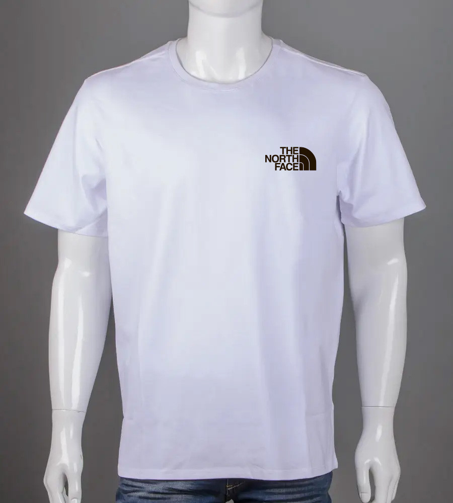 Футболка батал The North Face 2305б (Уп.4шт 3XL,4XL), Білий