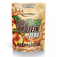 Протеин IronMaxx 100 % Vegan Protein Zero 500 g Персик