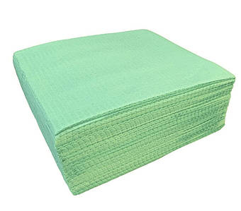 Нагрудники стоматологічні колір м'ятно-зелений (50шт)