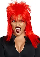 Leg Avenue-Unisex rockstar wig Red - Яркий парик, красный