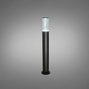 Світильник садово-парковий стовпчик на 1 лампу колір каркасу чорний D-DFC-2101/780H-BK
